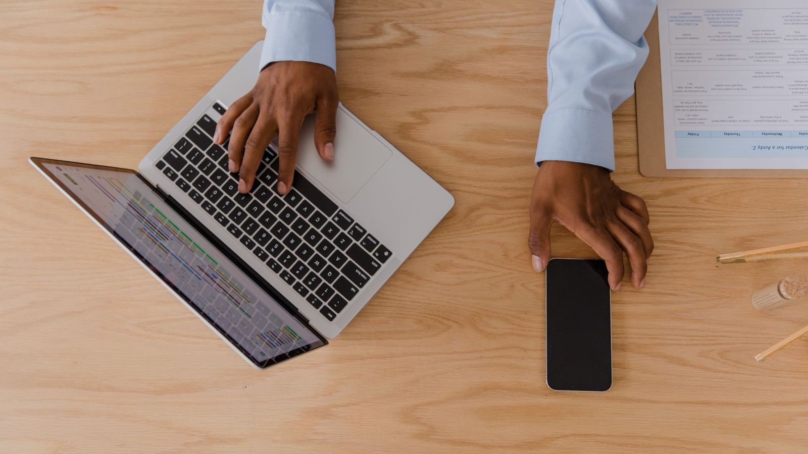 Laptop and phone showing an email newsletter — CBD and vape email marketing UK